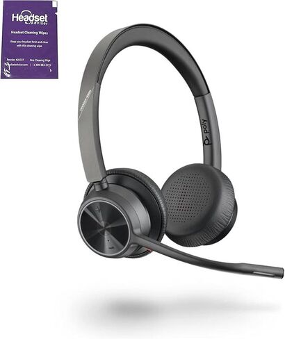 Headset Advisor Bundle Poly Voyager 4320 UC Wireless Headset Without Charging Stand in Saudi Arabia