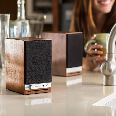 سماعات الكمبيوتر اللاسلكية Audioengine A2 HD (HD3) - سطح مكتب بلوتوث in Saudi Arabia
