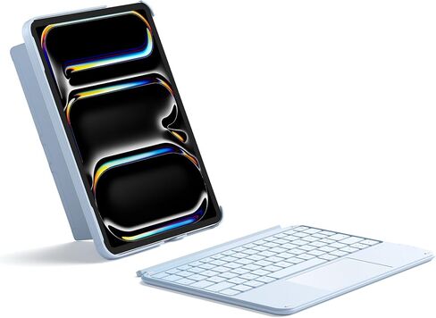 Inateck ACE Touch KB04122 Keyboard Case, Ultra Light Keyboard Only for iPad Pro 11 2024 M4, Detachable Keyboard with Touchpad, Portrait/Landscape Stand, QWERTZ in Kuwait