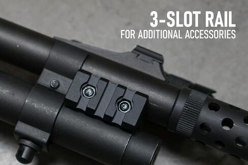 Monstrum Shotgun Barrel Clamp Accessory Mount | Flashlight + Picatinny in Saudi Arabia
