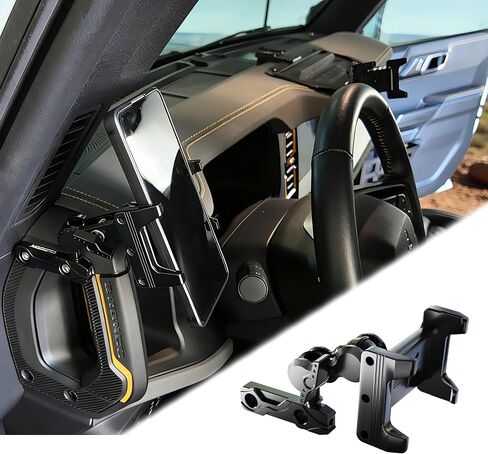 Phone Holder for Ford Bronco 2026 2021-2025, Adjustable Angles 360°Phone Mount for Bronco Accessories in Kuwait