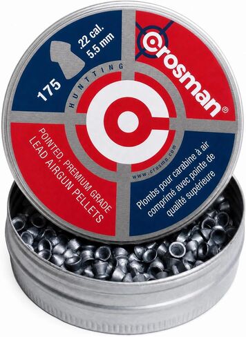 Crosman P022 .22-Caliber Pointed Pellets (175-Count) in Saudi Arabia