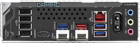 GIGABYTE X870 GAMING X WIFI7 Motherboard - Supports AMD Ryzen 9000 CPUs, 16+2+2 Phases VRM, up to 8000MHz DDR5 (OC), 1xPCIe 5.0, Wi-Fi 7, 2.5GbE LAN, USB 4 in Kuwait