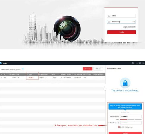 4MP PoE Security IP Camera - Compatible with Hikvision DS-2CD2643G0-IZS UltraHD Vari-Focal EXIR Bullet Weatherproof 2.8-12mm Motorized Lens in Kuwait