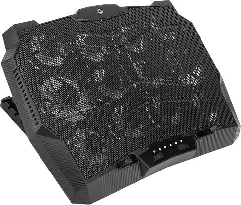 Laptop Cooling Pad High Speed 3500RPM with 12 Fans Adjustable Height for Home Office Laptops Lightweight Portable Stand in Kuwait