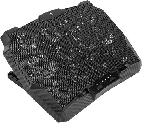Laptop Cooling Pad High Speed 3500RPM with 12 Fans Adjustable Height for Home Office Laptops Lightweight Portable Stand in Kuwait