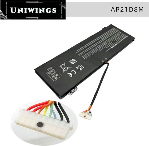 AP21D8M استبدال بطارية الكمبيوتر المحمول لشركة أيسر نيترو 5 AN515-46 AN515-47 AN515-58-72QR AN515-58 AN515-58-56CL AN515-58-766R نيترو V 15 ANV15-51 نيترو 16 AN16-51 AN16-51-74BV X507MA X507UB A31N1719 in Kuwait