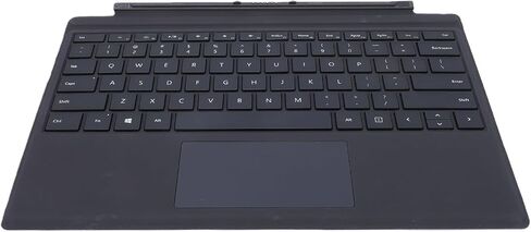 Type Cover with Touchpad Fit for Surface Pro 4 5 6 7 Tablet Wireless Magnetic Keyboard Trackpad Multi Color Backlit Multiple Gesture Shortcuts in Saudi Arabia