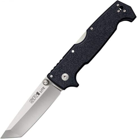 Cold Steel 4-Max Scout Folding Knife with Tri-Ad Lock and G-10 Handle, One Size & SR1 Series Tactical Folding Knife with Tri-Ad Lock and Pocket Clip, SR1 Tanto Lite in Kuwait