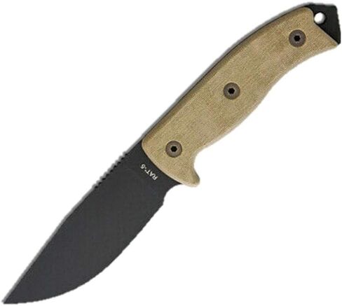 Ontario Knife Company 8667 Rat-5, Plain Edge with Black Nylon Sheath, One Size in Saudi Arabia
