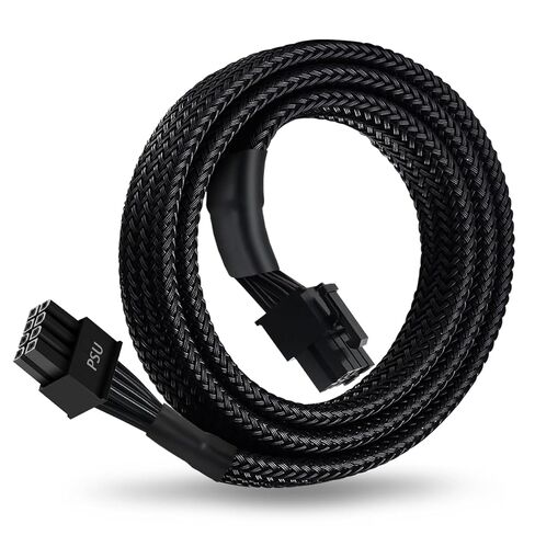 YEZriler 8 Pin PCIe Cable for EVGA Power Supply, PCIe 8 Pin Male to (6+2) Male PCI Express Power Adapter Sleeved 25-inch (63cm) in Kuwait