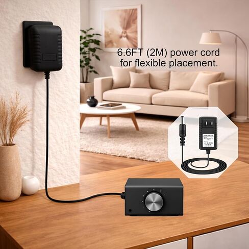 21W Charger Compatible with Echo 1st/2nd Gen Smart Speaker, Black in Kuwait
