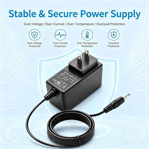 6V Power Adapter for VTech Kidi Star DJ Mixer 80-547300 80-547335 Replacement Power Supply Cord in Saudi Arabia