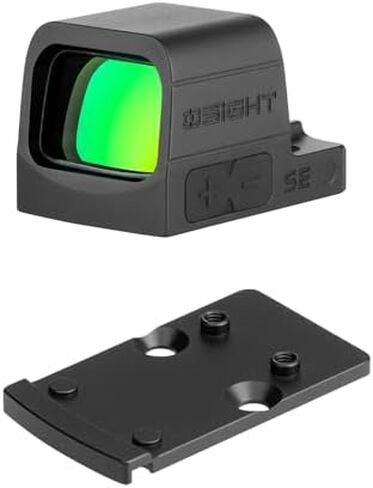 OSIGHT SE 6 MOA Green Dot Enclosed Micro Sight Bundled with OSIGHT RMR to RMSc Adapter Plate for RMR Slide Cut in Kuwait
