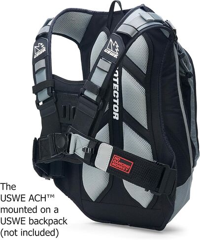 USWE Action Camera Harness - Compatible with All Bounce-Free Backpacks and GoPro Cameras, Front Mounted on Chest Harness (NDM 1 (M-XL)) in Kuwait