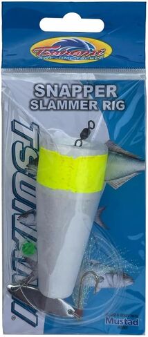 Tsunami Snapper Popper Rig with Metal Prism Hook in Kuwait