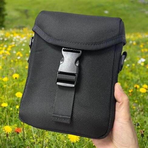 Binoculars Storage Bag Essential Binoculars Storage Bag Carrying Case Shoulder Bag Protection Lightweight Portable Fabric Material Adapted for, 21cmx15cmx7cm in Saudi Arabia