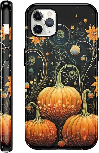 for iPhone 13/14 Cute Halloween Fall Pumpkin Flower Phone Case 6.1" in Kuwait