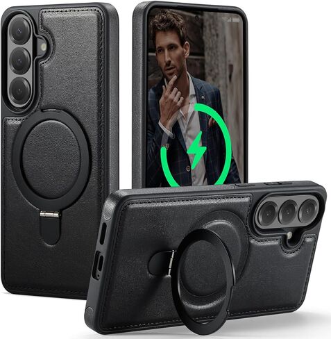 for Galaxy S26 Ultra Case with Stand Compatible Magsafe, Brown in Saudi Arabia
