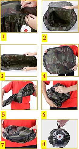 Foldable Portable Airsoft Target with BB Trap, Slingshot Target Box Collection Box, Slingshot Target Box for Hanging or Standing, Reusable Training Hunting Practice Net in Saudi Arabia
