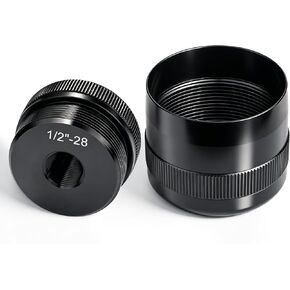 1/2"-28 Aluminum End Cap for Maglite D Cell Flashlight in Kuwait