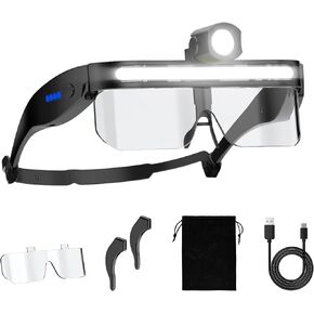 Smiling Shark E1 Glasses Headlamp Rechargeable Safety Glasses Lights in Saudi Arabia