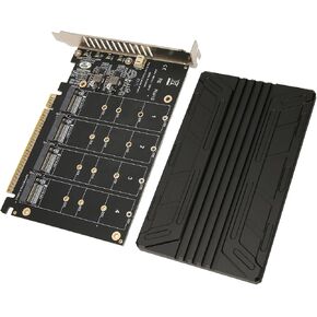 Keenso Quad M.2 NVME Adapter, 4 Disks, PCIe 4.0 in Kuwait