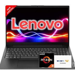Lenovo 2026 V15 Business Laptop with Microsoft 365 for The Web, AMD 7000 Series Ryzen CPU (Beats Intel i7-1160G7), 15.6" FHD Display, 16GB RAM, 1TB SSD, RJ-45, HDMI, Wi-Fi 6, Windows 11 Pro in Kuwait
