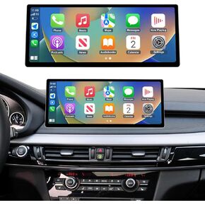 شاشة CarPlay Android Auto مقاس 2026 مقاس 12.3 بوصة لسيارة BMW X5 X6 Series in Kuwait