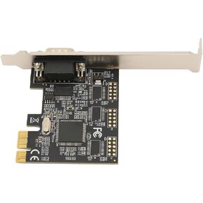 Pissente PCIe X1 RS232 Serial Adapter Card, Single Port in Kuwait