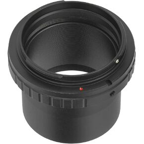Telescope Lens Adapter Ring, High Accuracy, Suitable for 2 Inch Telescopes, Black Aluminum Alloy for Mount Cameras in Kuwait