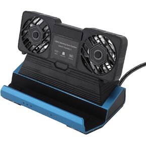 9 in 1 Docking Station for Steam Deck for Legion Go for Claw for ROG Ally X, Dismantling Cooling Fans USB C Dock with HDMI 4K 60Hz, 4 USB 3.0, PD100W, SD TF, Gigabit Ethernet in Kuwait