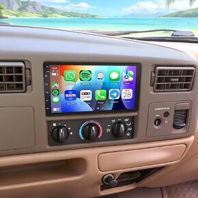 7-inch Touchscreen Car Stereo for Ford F250 1999-2004 / F350 1999-2003 in Kuwait