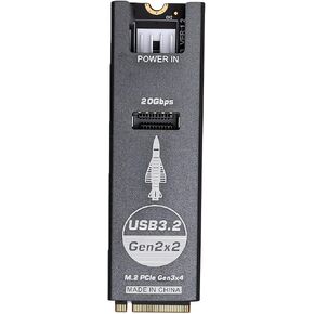 ASHATA NVMe to USB Type E Internal Connector, 20Gbps M.2 M Key PCIe 4.0 in Kuwait