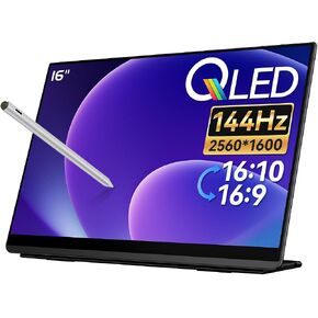 EHOMEWEI X2 Air 2.5K Portable Dual Touchscreen Monitor with Stylus Pen 90Hz 14.2“*2 IPS 2520 * 1680, 400 Nit Brightness, 100% sRGB, for Office/Home/Travel, for Mac/Laptop/Smartphone Extender Screen in Kuwait