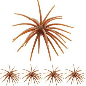4pcs Sea Urchin Baits for Bass Fishing, 11cm/4.3in Creature Bait Soft Lure in Kuwait
