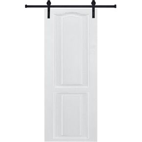 3/4" Thick MDF Barn Sliding Door with Hardware Kit in Kuwait