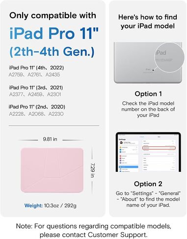 MOFT Dynamic Folio Case for iPad Pro 11 Inch 4th 2022/3rd 2021/2nd 2020 in Saudi Arabia