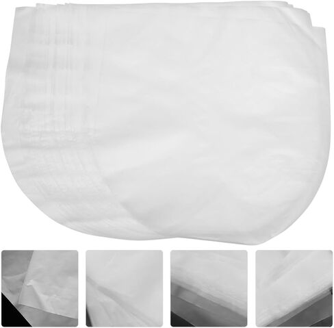 100pcs Lldpe Record Bags Vinyl Record Sleeves Protective Album Sleeves with Thickened Material to Reduce Friction and Wear CD Storage Bags for 25cm Vinyl in Kuwait
