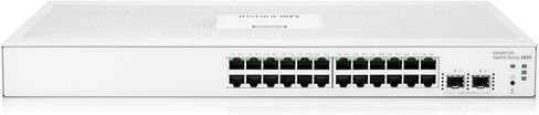 Aruba Instant On 1830 24-Port Gb Smart Switch - 24x 1G | 2X SFP | Fanless | EU Europe Cord (JL812A#ABB) in Kuwait