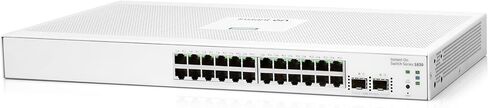Aruba Instant On 1830 24-Port Gb Smart Switch - 24x 1G | 2X SFP | Fanless | EU Europe Cord (JL812A#ABB) in Kuwait