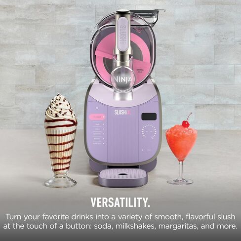Ninja SLUSHi XL Smart Frozen Drink Maker 10+ Servings Pink Violet, FS601PK1 in Saudi Arabia