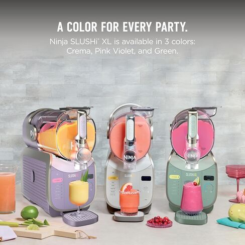 Ninja SLUSHi XL Smart Frozen Drink Maker 10+ Servings Pink Violet, FS601PK1 in Saudi Arabia