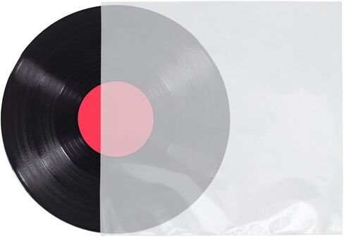 30Pcs 12 Inch Flat Vinyl Record Protecting Sleeves Cpp Easy Access in Kuwait