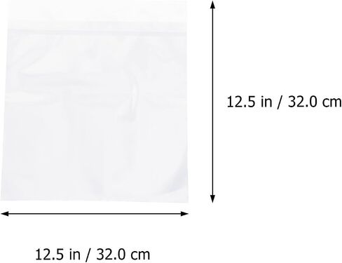 Baluue 50pcs White OPP Vinyl Record Sleeves and CD Inner Bags for Maximum Protection and Long Time Preservation Record Storage Bags for Vinyl and Cds in Kuwait