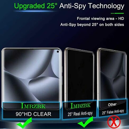 IMBZBK Privacy Screen Protector for Google Pixel 10 Pro Fold, 2+2+2 Pack in Kuwait