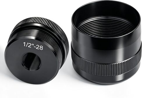 1/2"-28 Aluminum End Cap for Maglite D Cell Flashlight in Kuwait