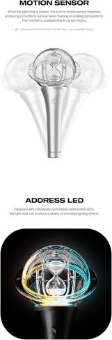 valueflag ATEEZ Official LightStick Ver.3 Light Stick Fanlight with Tracking ATZ in Saudi Arabia