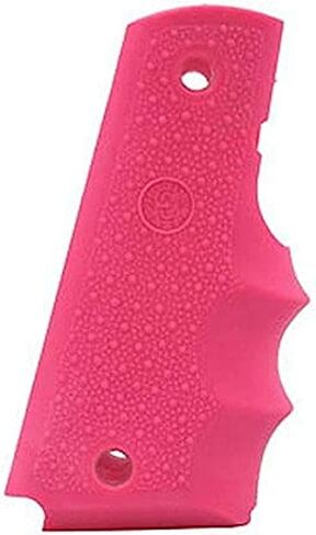 Hogue 1911 Government, Commander, & Clone Models Finger Grooves OverMolded Rubber Grip in Kuwait
