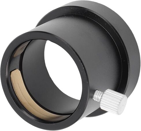 T2 to 1.25 Inch Adapter Enhanced Compatibility Secure Brass Clamping for Telescope Eyepiece Aluminum Alloy in Kuwait